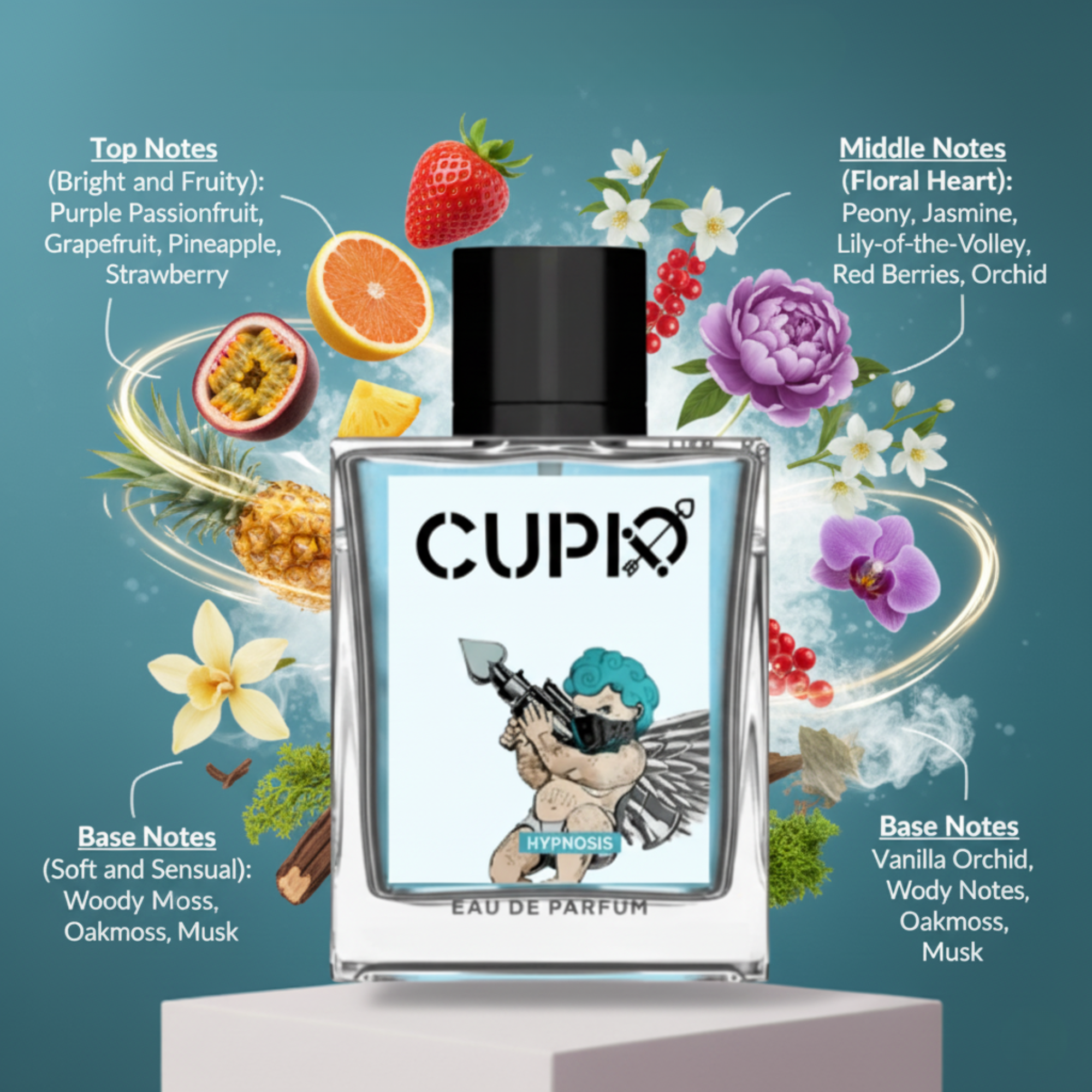 CUPID Pheromone Cologne for Men | Attract Girls | Cool Vibe (Buy 1 Get 1 Free)