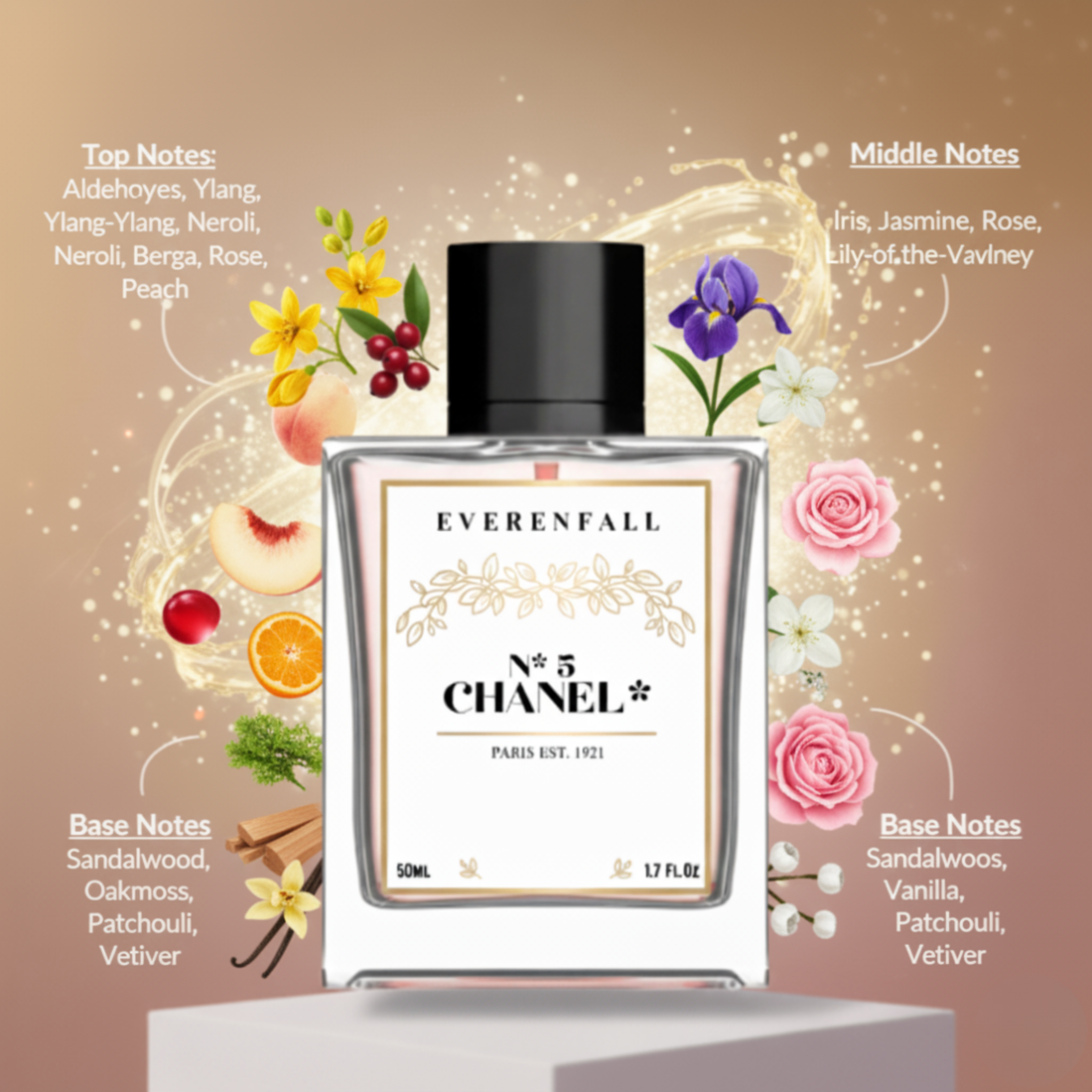 N°5 Inspired by Chanel Everenfall - Women’s Perfume (50ml)