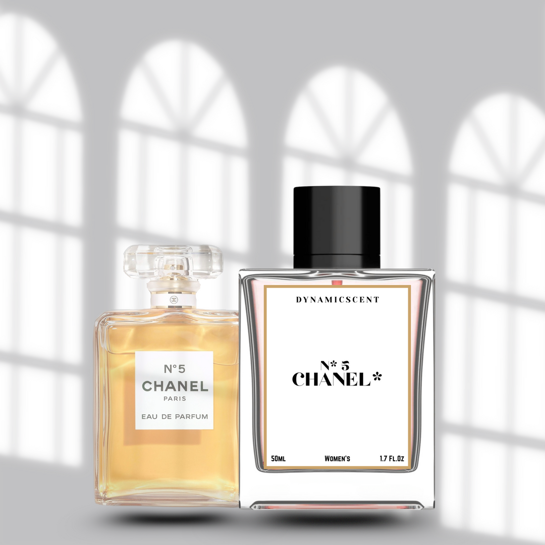 Chanel No.5 + Gucci Flora Perfume Combo for Women – 50ml x 2 (Best Seller)