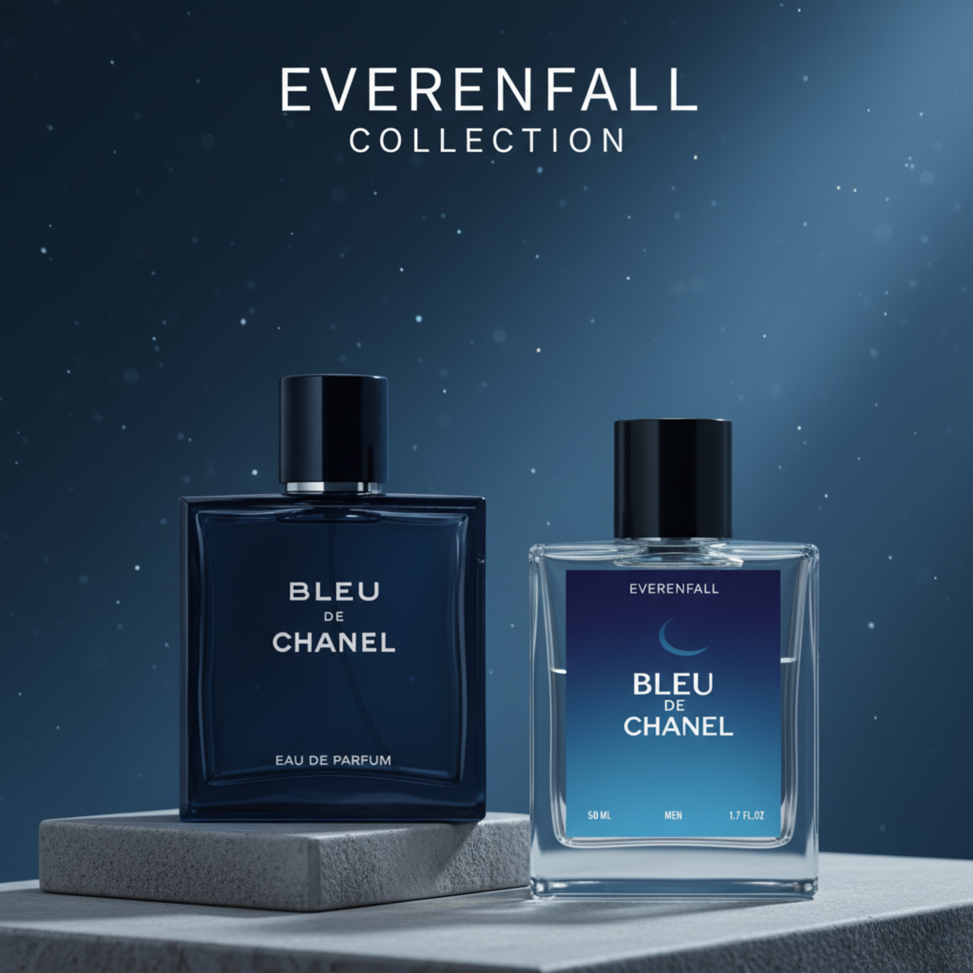 Blue De Chanel Eau de Parfum by Everenfall – 50ml (Men)