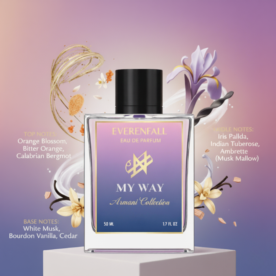 Armani My Way Eau de Parfum by Everenfall – 50ml (Men)