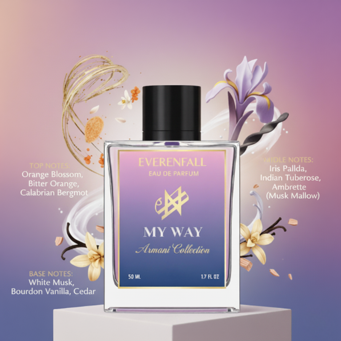 Armani My Way Eau de Parfum by Everenfall – 50ml (Men)