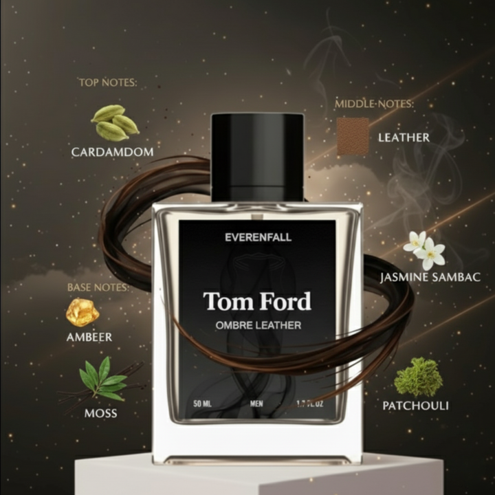 Tom Ford Ombre Leather Eau de Parfum by Everenfall – 50ml (Men)
